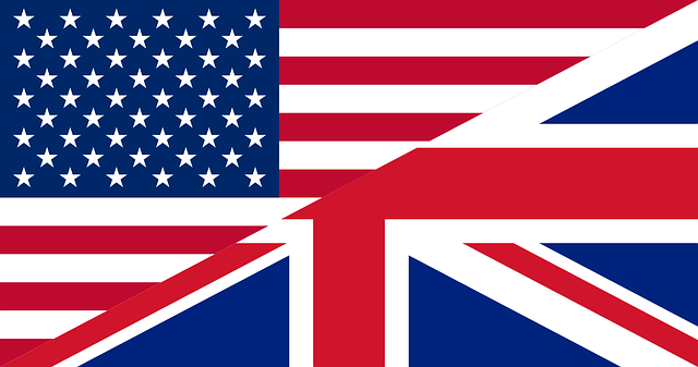 połączenie flag - British English vs. American English w terminach medycznych języka angielskiego