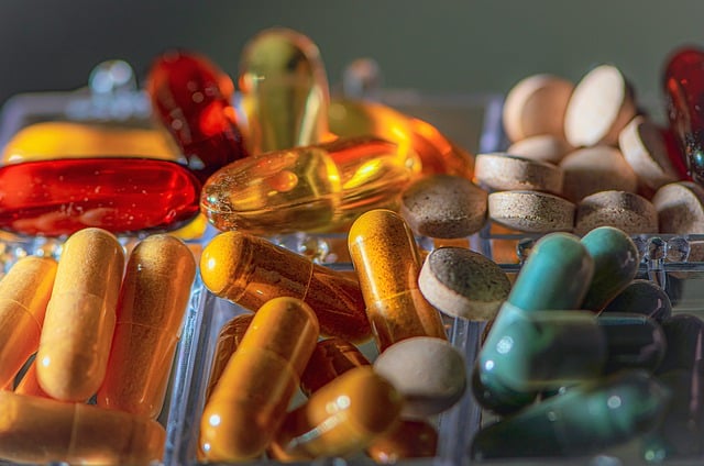 witaminy, tabletki, pigułki - słownik do tłumaczenia terminów farmaceutycznych